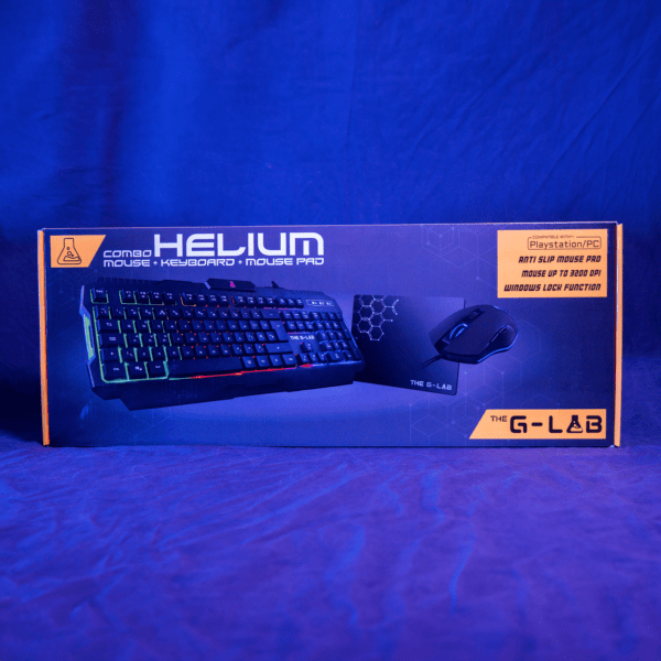 Pack 3en1 Clavier-Souris-Tapis The G-Lab – Image 5