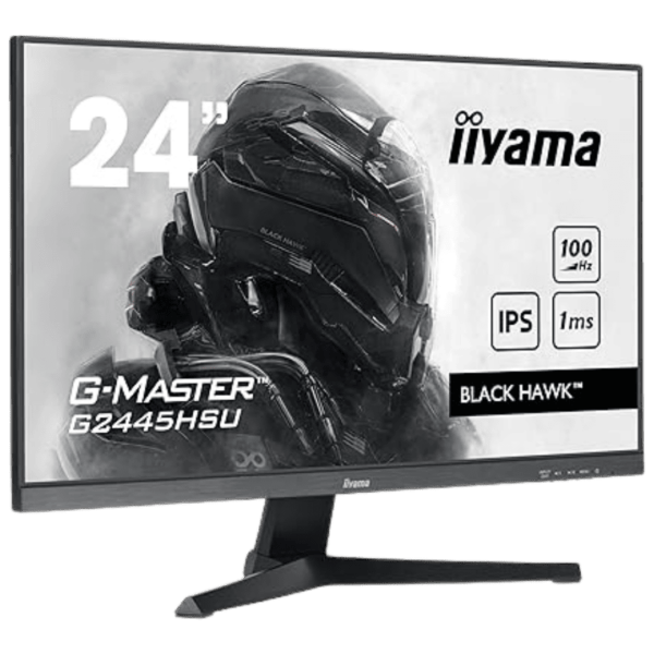 Ecran 24" Iiyama G-Master Black Hawk G2445HSU-B1 1080p 100Hz – Image 2