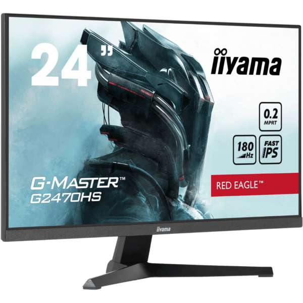 Ecran 24" Iiyama G-Master Red Eagle G2470HS-B1 1080p 180Hz – Image 2