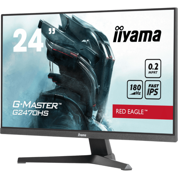 Ecran 24" Iiyama G-Master Red Eagle G2470HS-B1 1080p 180Hz – Image 5