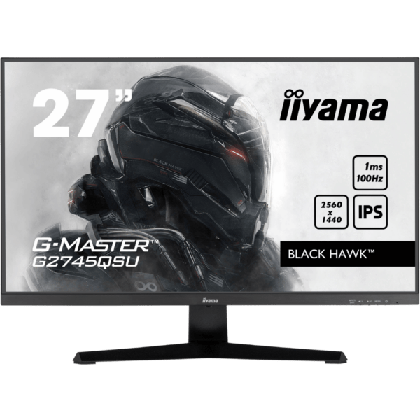 Ecran 27" Iiyama G-Master Black Hawk G2745QSU-B1 1440p 100Hz