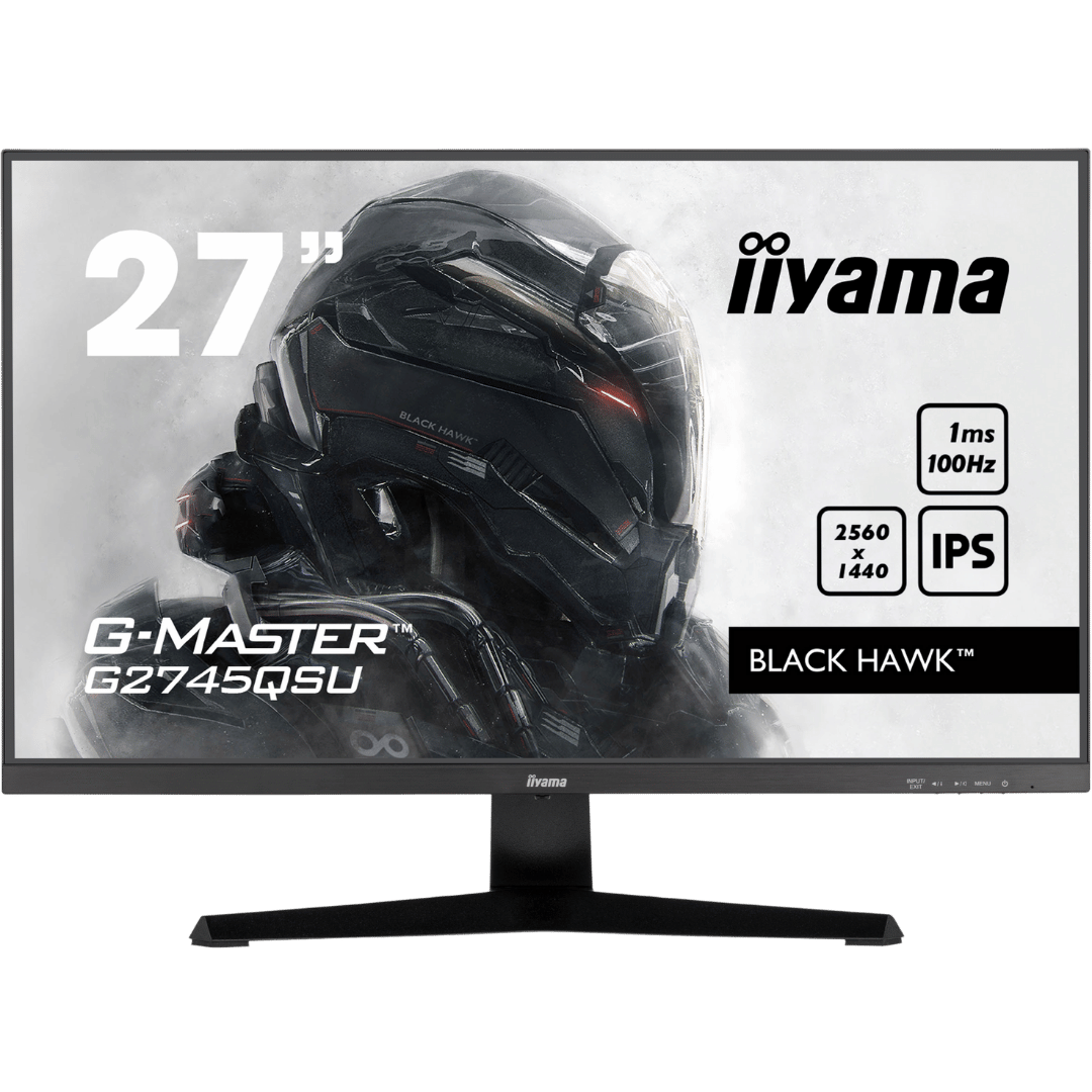 Ecran 27" Iiyama G-Master Black Hawk G2745QSU-B1 1440p 100Hz