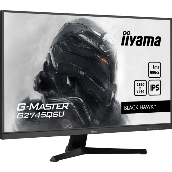 Ecran 27" Iiyama G-Master Black Hawk G2745QSU-B1 1440p 100Hz – Image 4