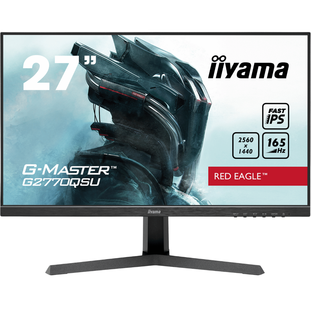 Ecran 27″ Iiyama G-Master Red Eagle G2770QSU-B1 1440p 165Hz