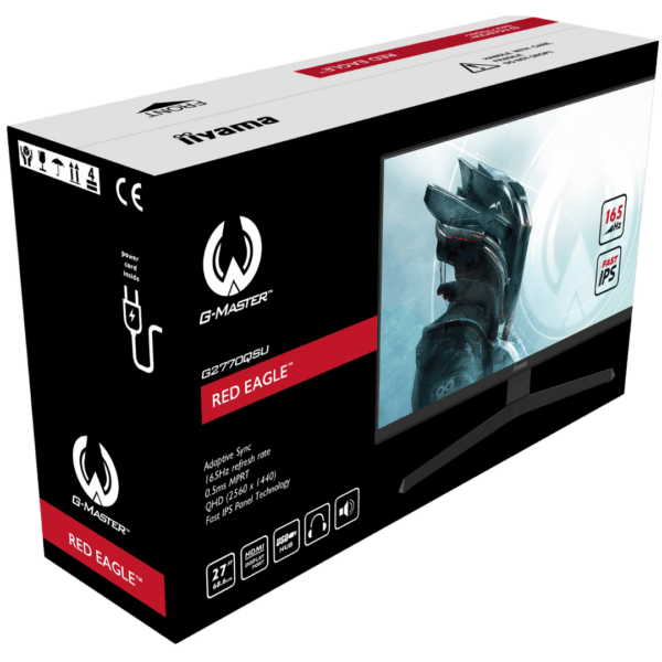 Ecran 27″ Iiyama G-Master Red Eagle G2770QSU-B1 1440p 165Hz – Image 9