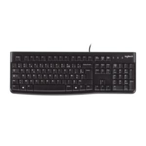Clavier Logitech K120 USB AZERTY - Confort et fiabilité