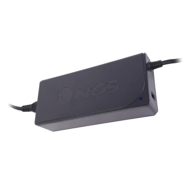 Vue de coté du chargeur universel 65W