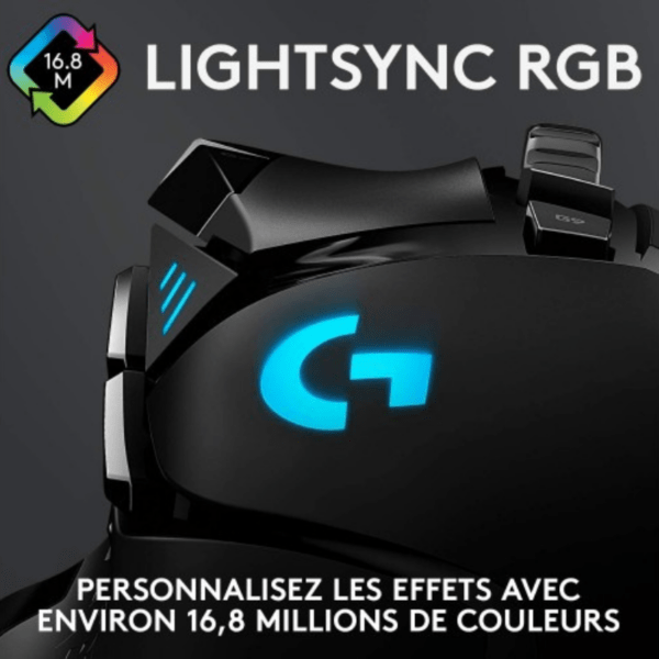 Logitech G502 HERO RGB Souris gaming filaire haute précision – Image 5