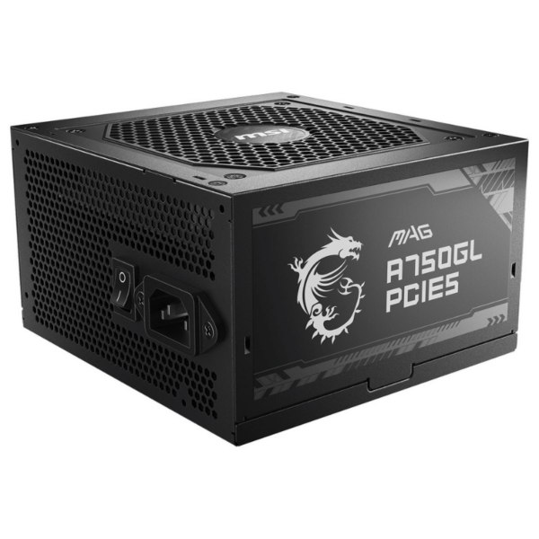 MSI MAG A750GL - 750W Modulaire ATX 80 Plus GOLD – Image 2
