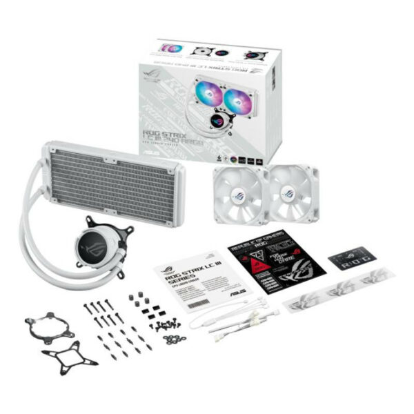 ASUS ROG Strix LC III 240 ARGB Blanc – Image 8