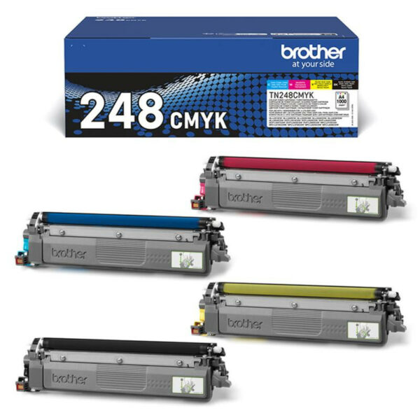 Brother TN248VAL Multipack toners originaux couleurs – Image 2