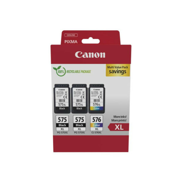 Canon 5437C004 cartouche d'encre XL pack 3 pièces – Image 2