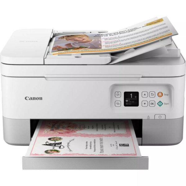 Canon PIXMA TS7451i Jet d'encre A4 Wifi blanche – Image 4