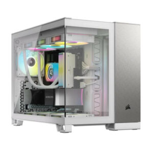 Corsair Mid Tower Gris Blanc - Unité Centrale PC