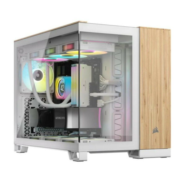 Corsair Mid Tower Bambou Blanc – Image 2