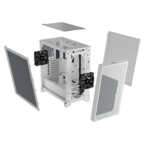 Corsair CC-9011252-WW Mid Tower Blanc élégant – Image 6