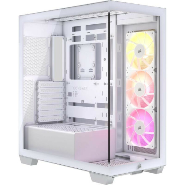 Corsair 3500X ARGB Blanc Mid Tower élégant