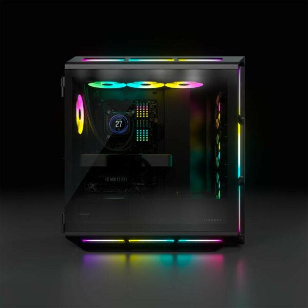 Corsair Mid Tower Noir avec éclairage RGB – Image 4