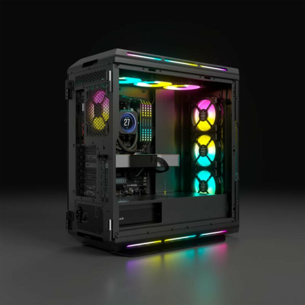 Corsair Mid Tower Noir avec éclairage RGB – Image 5