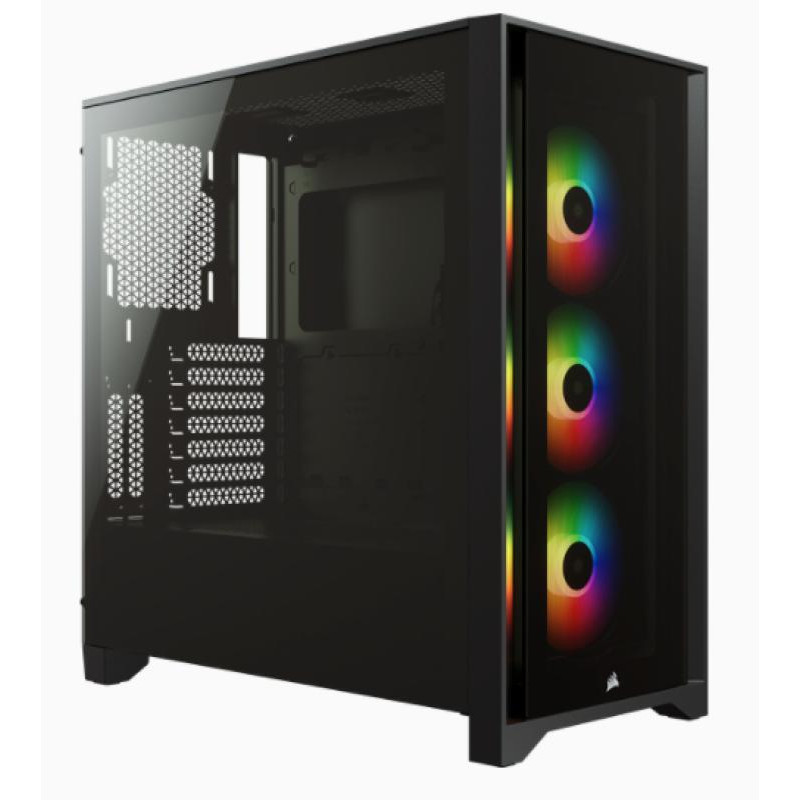 Corsair iCUE 4000X RGB Mid Tower Noir
