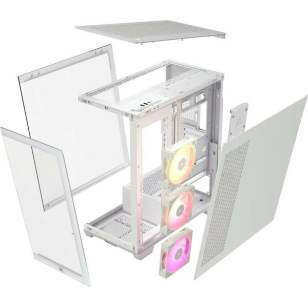 Corsair iCUE LINK 3500X RGB Blanc Mid Tower – Image 6