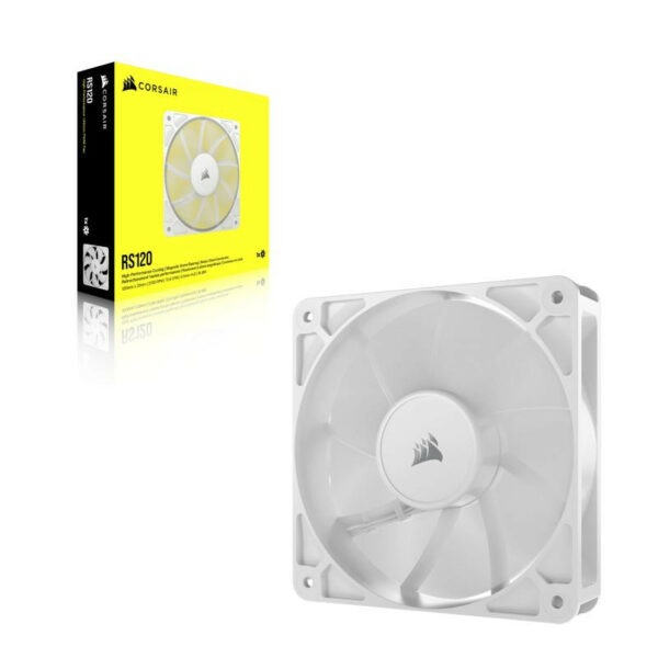 Corsair RS120 Ventilateur 12 cm Blanc pour PC – Image 6