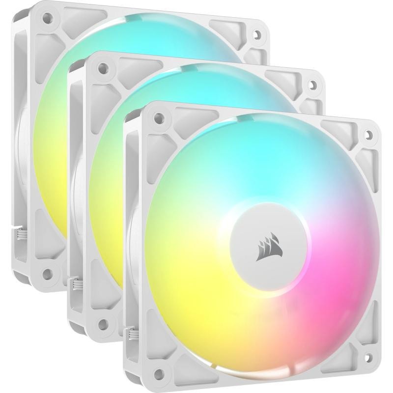 Corsair RS120 ARGB Ventilateur 12 cm Blanc 3 pièces