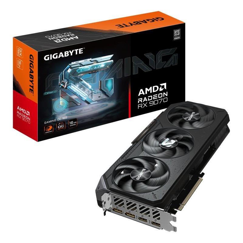 Gigabyte RX 9070 GAMING OC 16GB GDDR6
