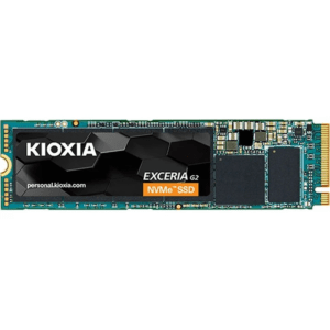 Vue du dessus du SSD Kioxia G2 1To
