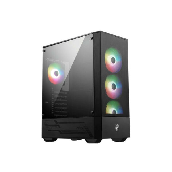 MSI MAG FORGE 112R Mid Tower Noir Transparent – Image 4
