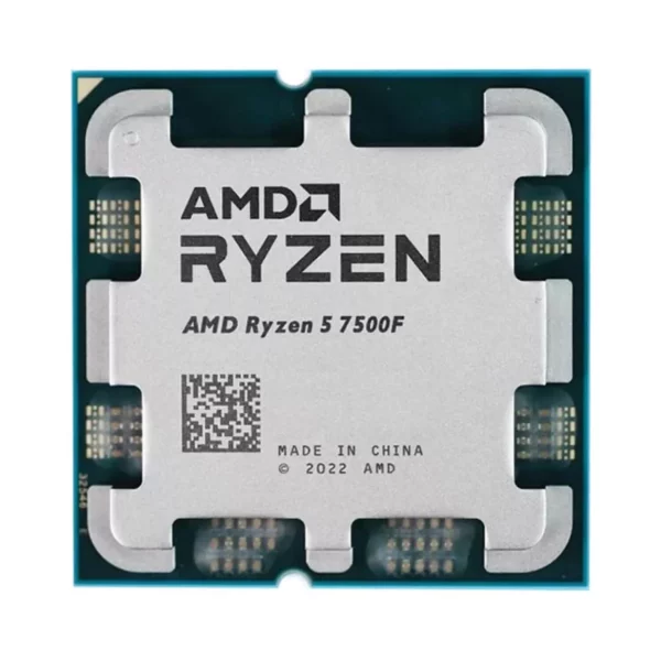 AMD Ryzen 5 7500F 3.7GHz 6C/12T AM5 sans iGPU