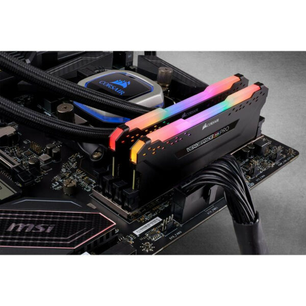 Corsair Vengeance RGB CMW16GX4M2C3200C16 RAM 16 Go 2 x 8 Go DDR4 3200 MHz – Image 4