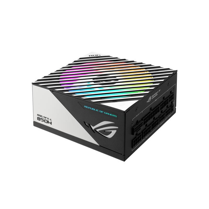 ASUS ROG Loki SFX-L 850W Platinum alimentation 24-pin ATX Noir, Argent