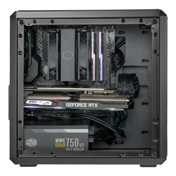 Cooler Master Q300L V2 Mini Tower Noir, Transparent – Image 8