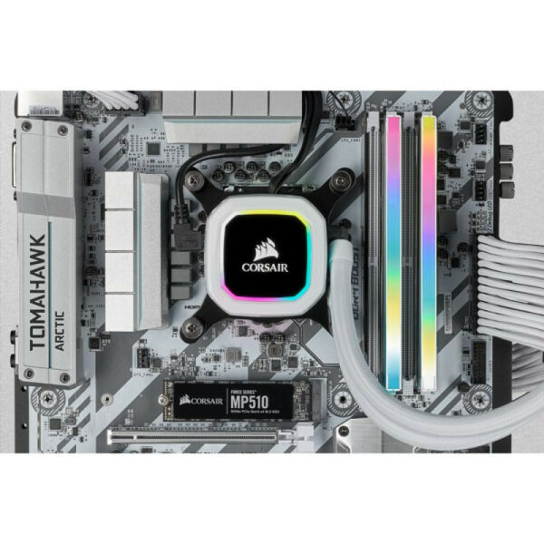 Corsair Vengeance RGB Pro CMH16GX4M2E3200C16W RAM 16 Go 2 x 8 Go DDR4 3200 MHz – Image 4