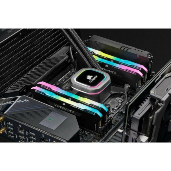 CORSAIR Vengeance RGB PRO SL - DDR4 - kit - 32 Go: 2 x 16 Go - DIMM 288 broches - 3600 MHz / PC4-28800 - mémoire sans tampon – Image 2