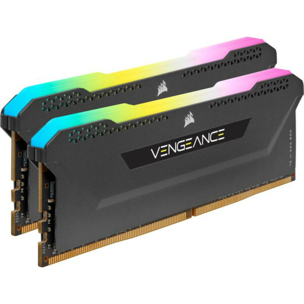 CORSAIR Vengeance RGB PRO SL - DDR4 - kit - 32 Go: 2 x 16 Go - DIMM 288 broches - 3600 MHz / PC4-28800 - mémoire sans tampon – Image 4