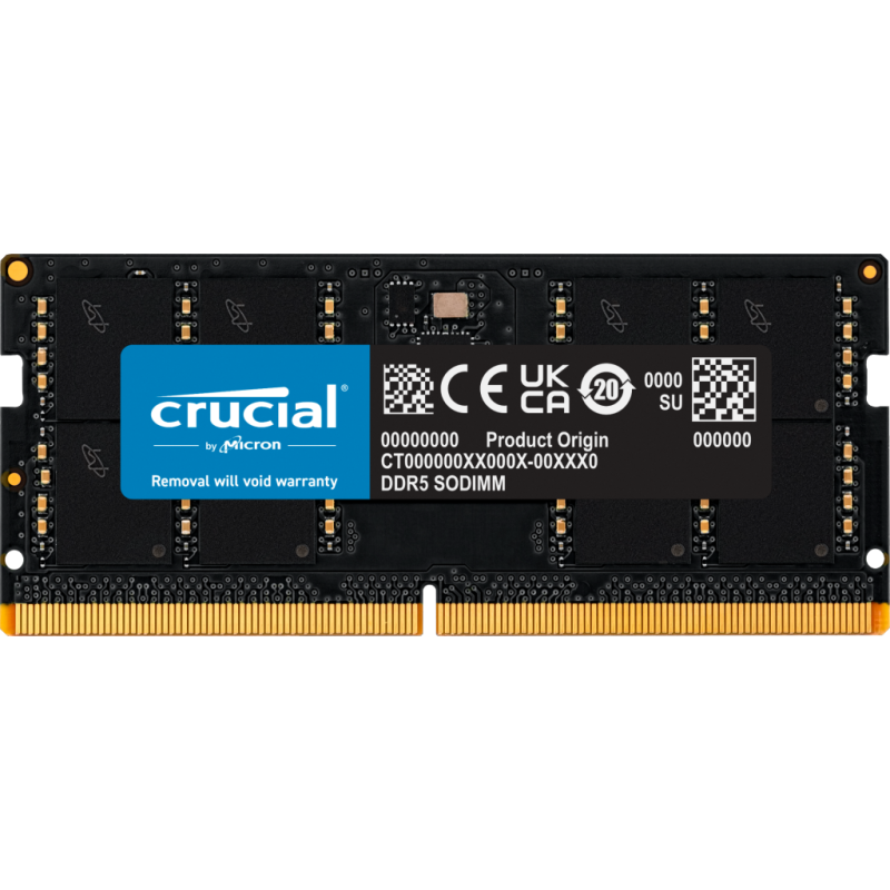 CRUCIAL SODIMM 16G (1x16G) DDR5-5600 *CT16G56C46S5T