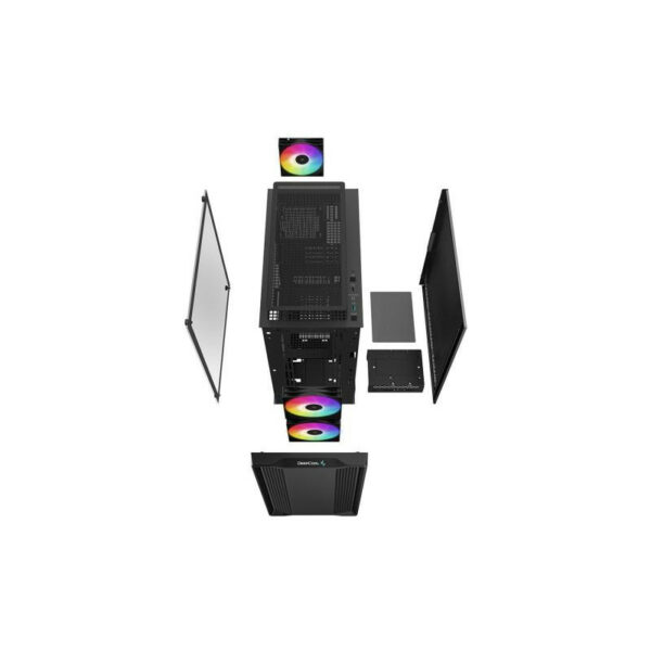 DeepCool CC360 ARGB Mini Tower Noir – Image 10