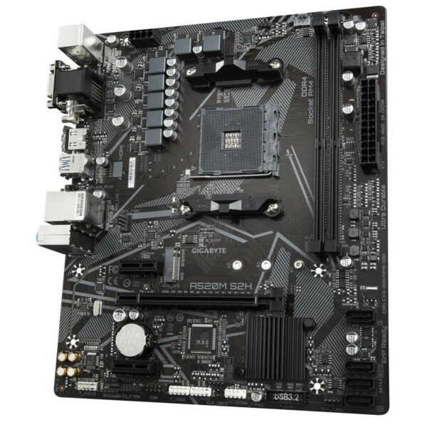 Gigabyte Carte mère A520M S2H - Prend en charge les processeurs – Image 4