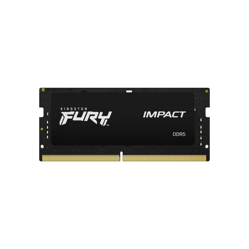 KINGSTON 16G (1x16G) D5 6400Mhz FURY Impact Black XMP