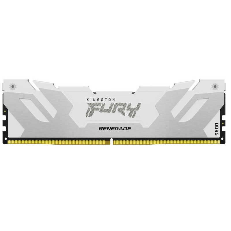 Kingston Technology FURY DIMM DDR5 CL32 32Go 6000 MT/s (kit de 2) Renegade Blanc XMP