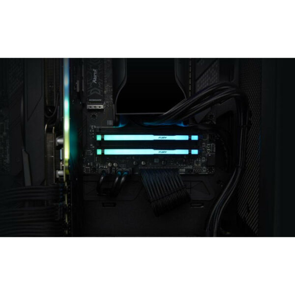 KINGSTON 64G (2x32G) D5 6000 FURY Beast RGB EXPO – Image 11