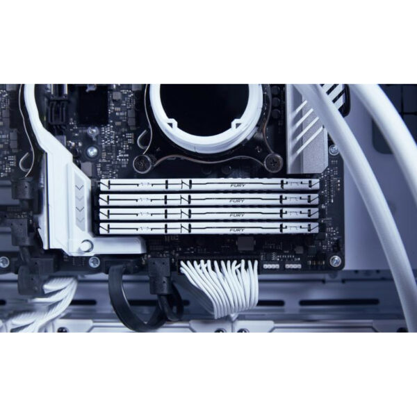 Kingston Technology FURY 64 Go 6000 MT/s DDR5 CL36 DIMM (Kits de 2) Beast White EXPO – Image 8