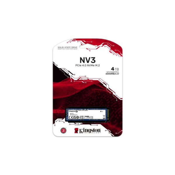 KINGSTON SSD NV3 4000G M.2 NVMe PCIe 4.0 *SNV3S/4000G – Image 2