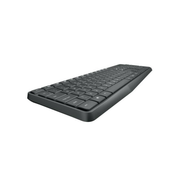 Logitech MK235 clavier Souris incluse Universel USB AZERTY Français Gris – Image 2