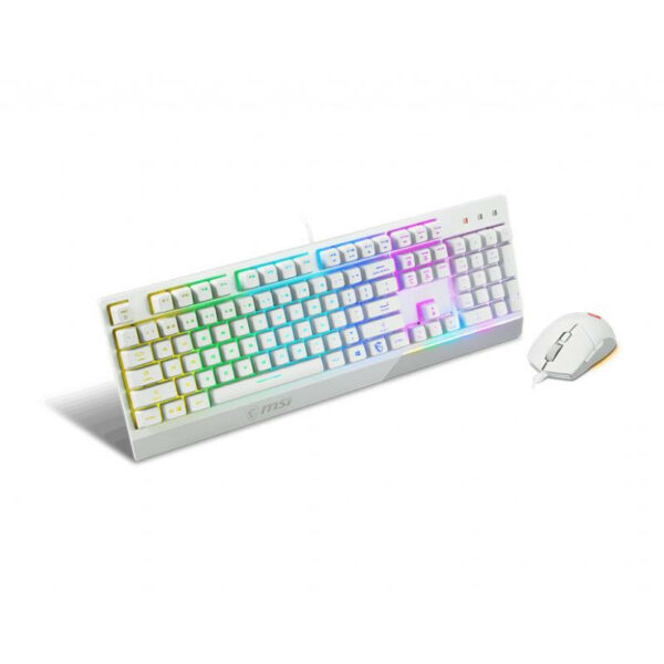 MSI Vigor GK30 combo - ensemble clavier et souris - Français - blanc – Image 4