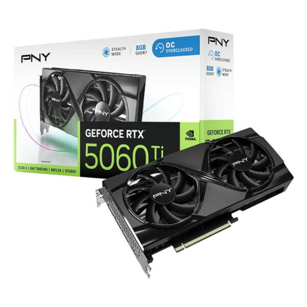 PNY GeForce RTX 5060Ti 8GB Overclocked Dual Fan – Image 10