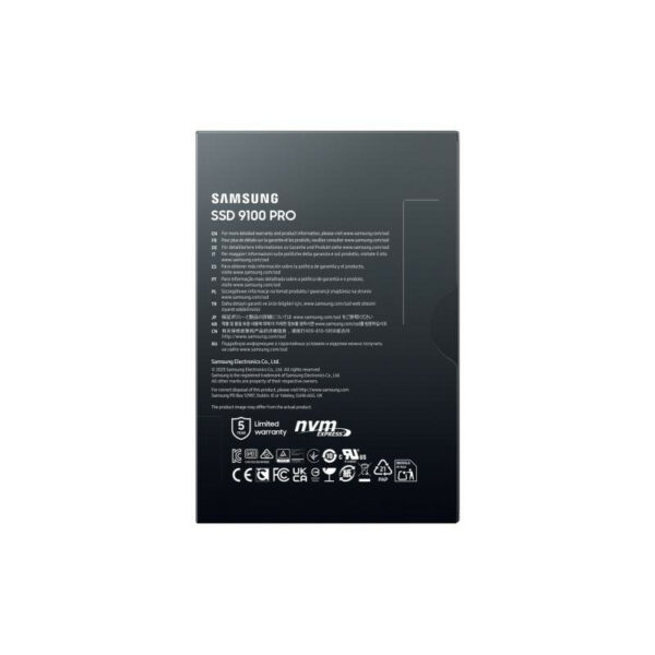 SAMSUNG SSD 9100 PRO 4T M.2 Gen5 *MZ-VAP4T0BW – Image 7