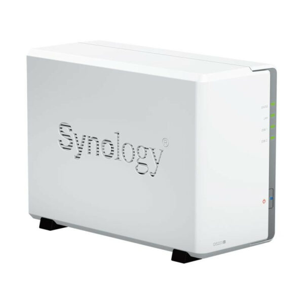 Synology DiskStation DS223J NAS Bureau Realtek RTD1619B 1 Go DDR4 Blanc – Image 6